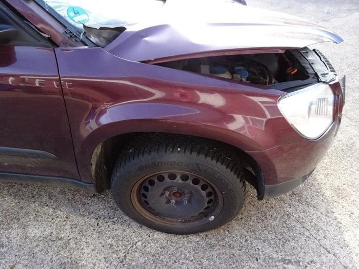 Aile avant droite d'un Skoda Yeti (LF3X), -, 3 mois de garantie, Utilisé, Skoda