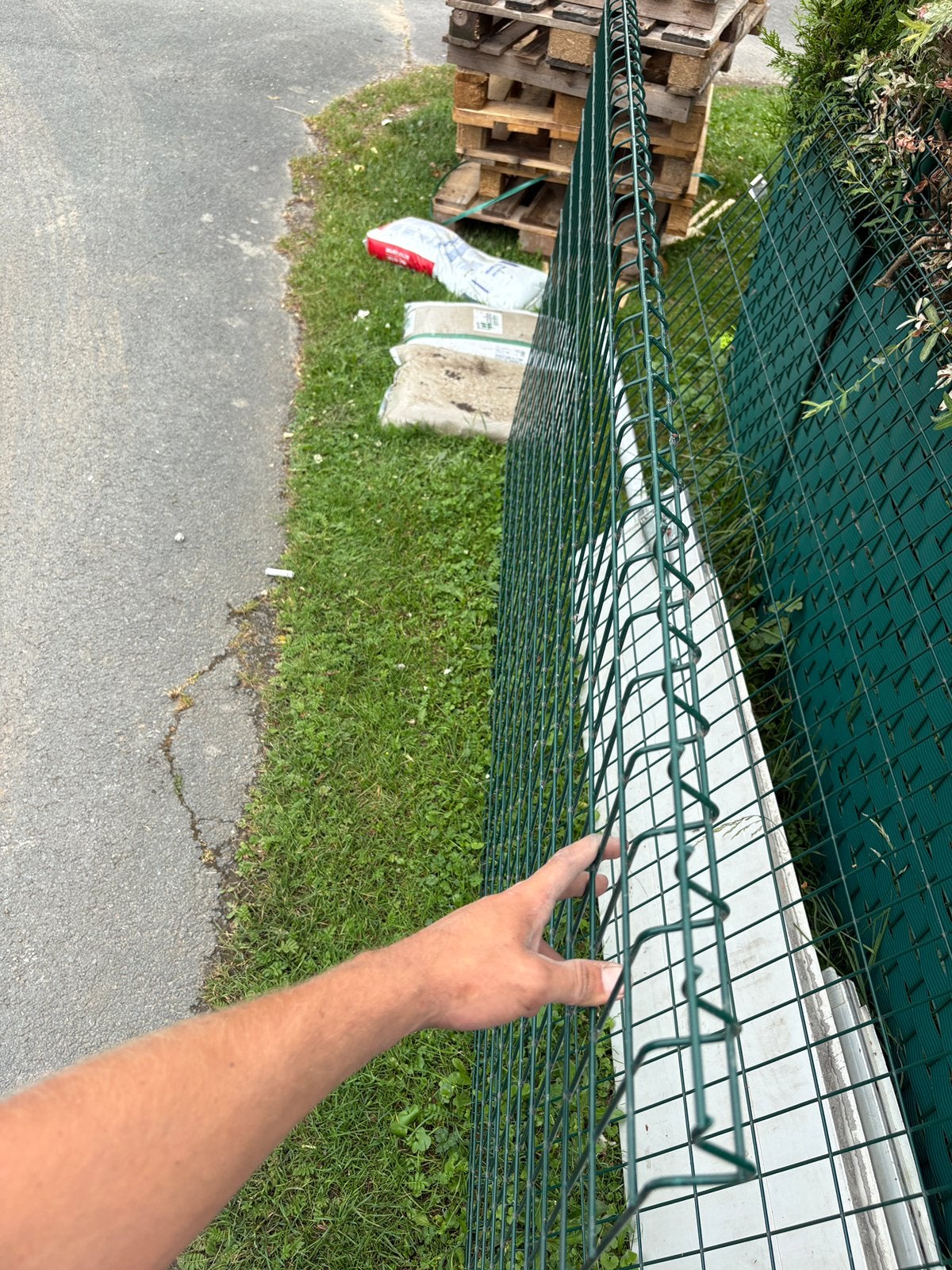 3D paneel 1m20 x 200, Tuin en Terras, Gaas en Draad, Ophalen, Zo goed als nieuw