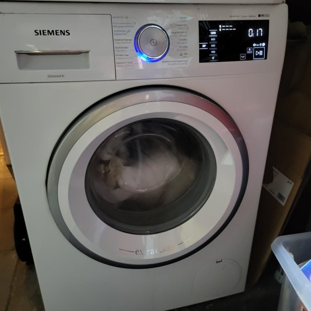 SIEMENS IQ500 premium Wasmachine 9 kg A+++ 1400 toeren, Elektronische apparatuur, Wasmachines, 8 tot 10 kg, Ophalen, 1200 tot 1600 toeren