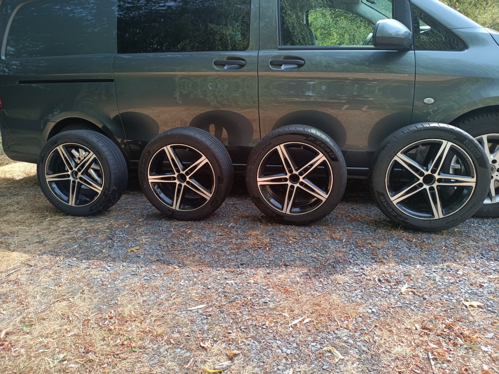 Mercedes velgen 18" 5x112 + Pirelli p zero + druksensor, Enlèvement, Comme neuf