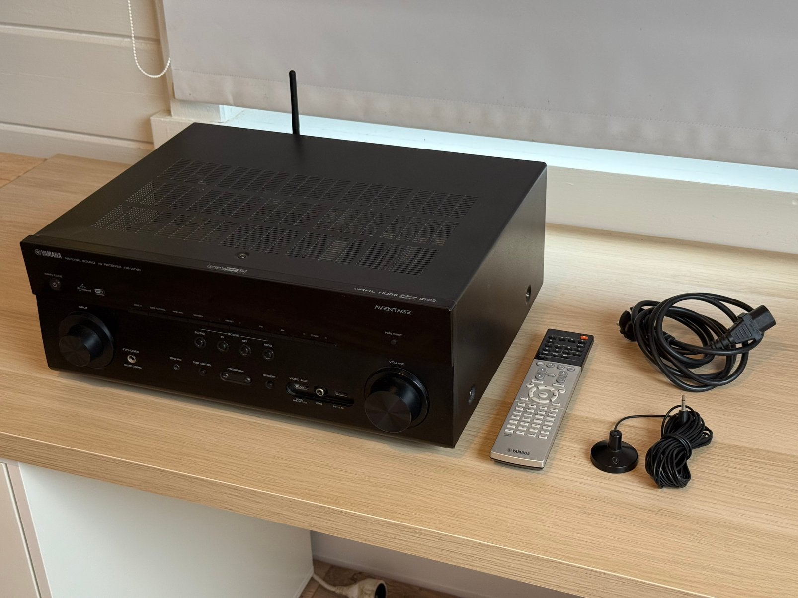 Yamaha RX-A740 versterker, Audio, Tv en Foto, Ophalen, Yamaha, Zo goed als nieuw, 60 tot 120 watt
