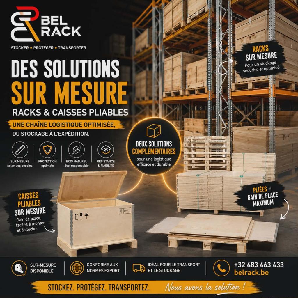 Caisses de rangement en bois pliable sur palette, Bricolage & Construction, Bois & Planches, Neuf, Palette
