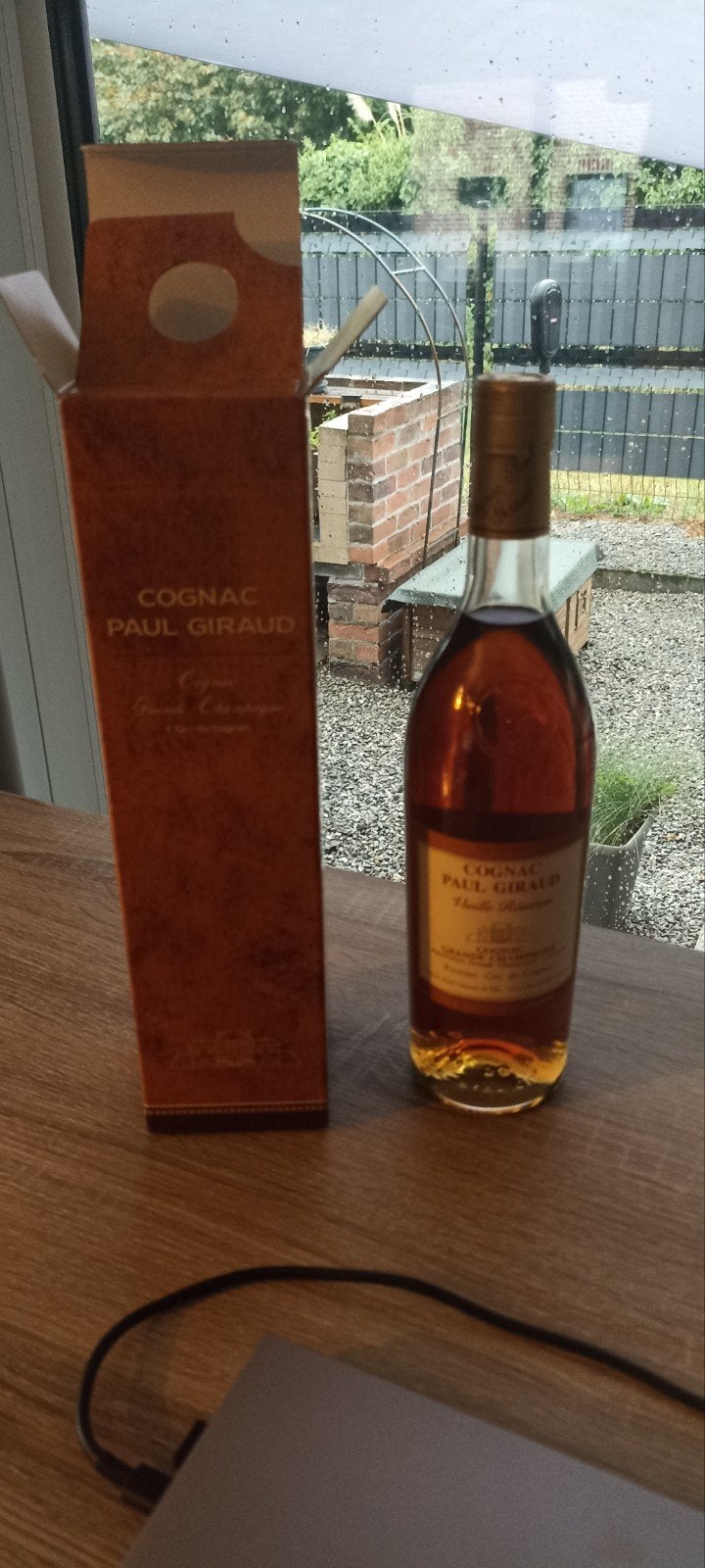 Cognac Paul Giraud très rare, Collections, Vins, Neuf, Pleine, Enlèvement, Autres types