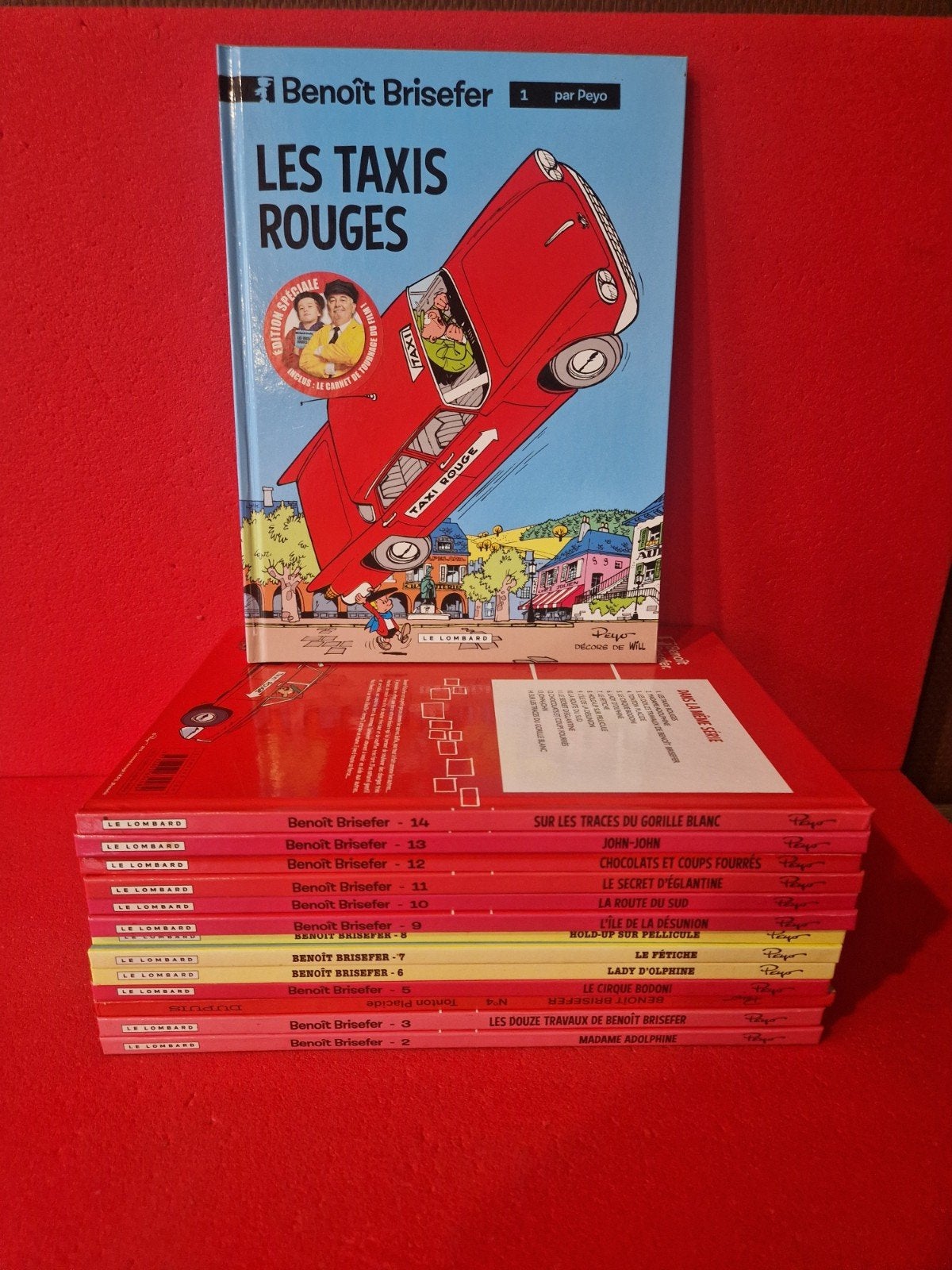 lot de 14 bd Benoît brisefer 1 à 14(intégrale de la série), Livres, BD, Enlèvement ou Envoi