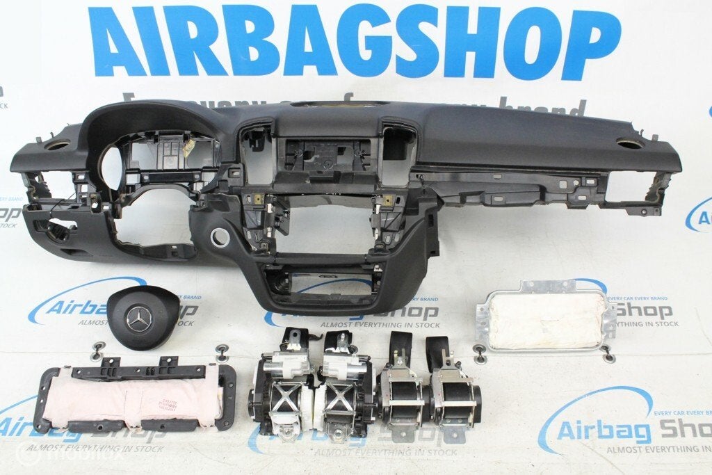 Airbag kit Tableau de bord noir Mercedes GLE klasse, Autos : Pièces & Accessoires, Enlèvement ou Envoi, Utilisé