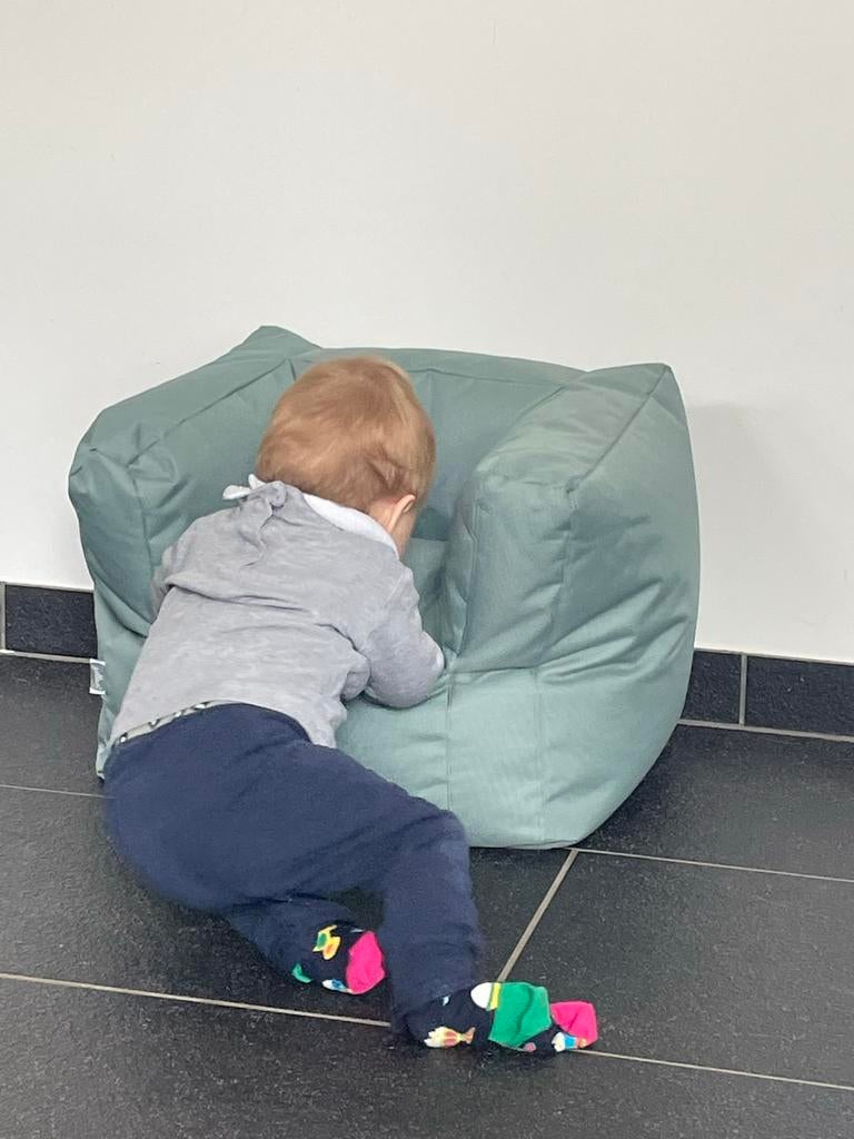 Zitzak baby/peuter, Ophalen, Gebruikt, Groen, Zitzak