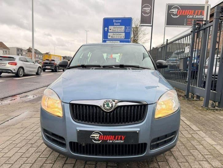 Skoda Fabia Greenline 2009 109dkm 1.2i Airco Carplay Gekeurd, Voorwielaandrijving, Testrit aan huis, Stof, 140 g/km
