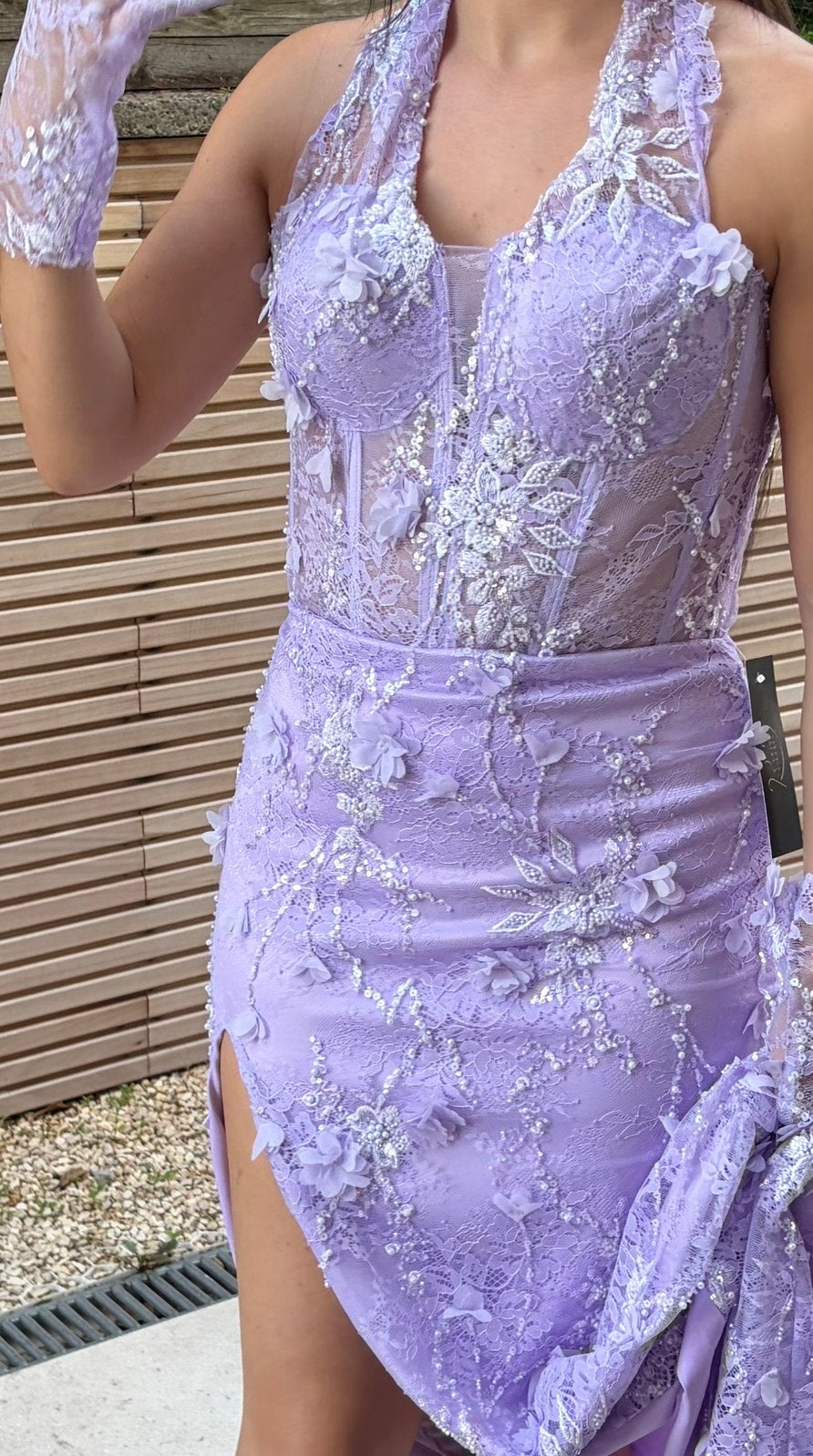 Kosovo lila jurk, Kleding | Dames, Trouwkleding en Trouwaccessoires, Ophalen of Verzenden, Nieuw, Paars, Bruidsmeisjeskleding