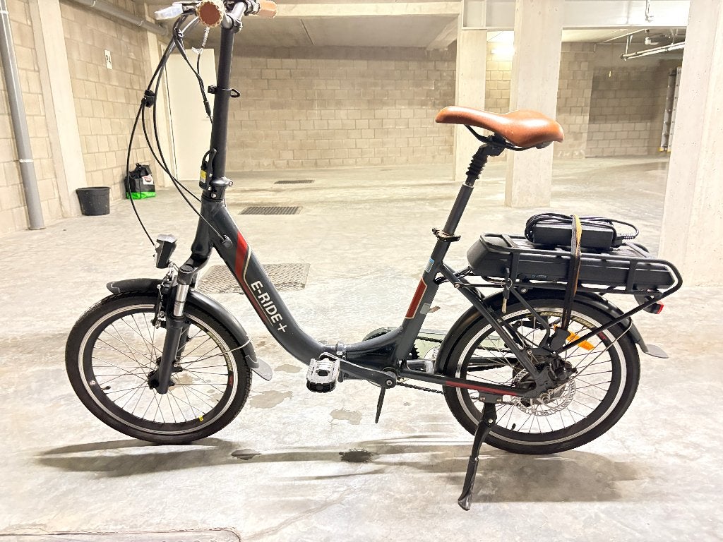 Electrische vouwfiets , met foutcode 30, Gebruikt, Versnellingen, Schijfrem, Ophalen