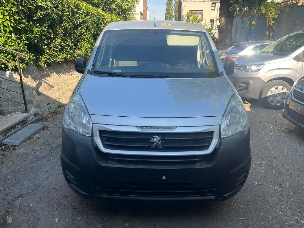 Peugeot Partner 1.6 BlueHDi L1H1 Premium 120, Autos, Argent ou Gris, Entreprise, 3 places, Boîte manuelle