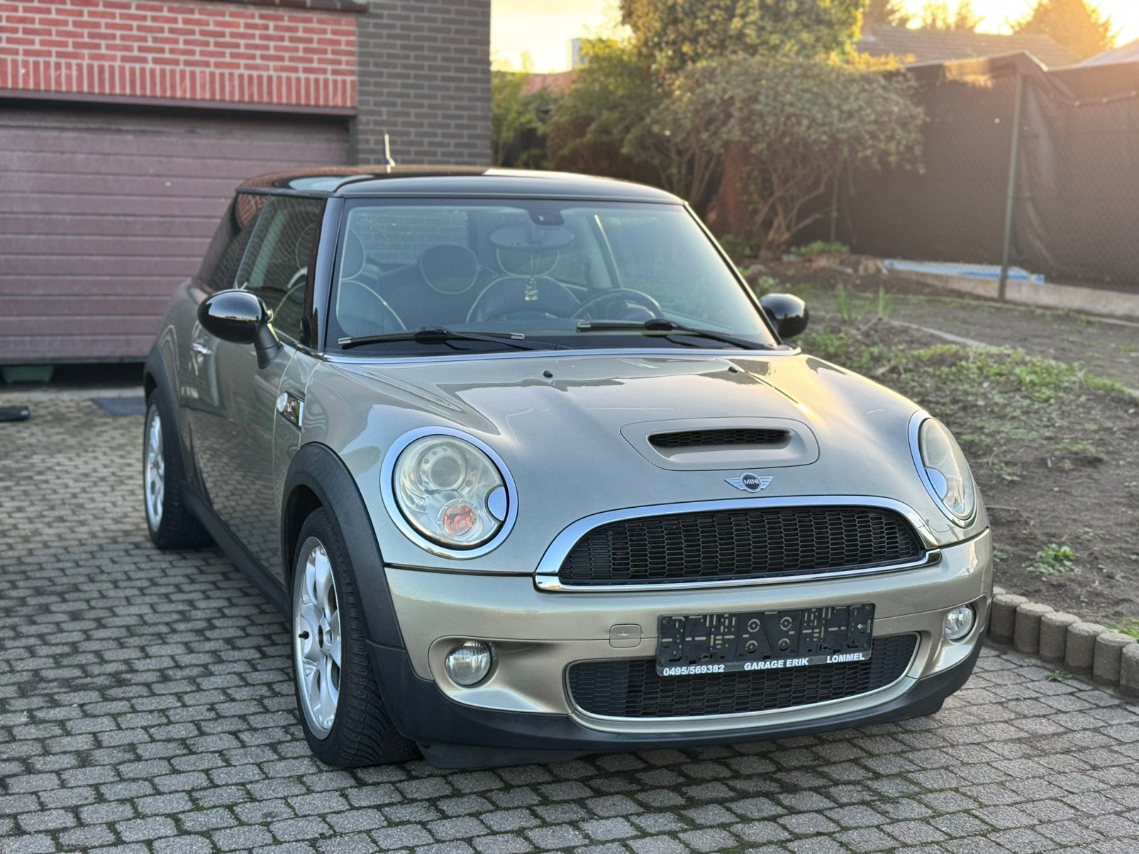 Mini Cooper S Automaat 153.000km Top Staat, Auto's, 4 zetels, Zwart, 4 cilinders, 128 kW