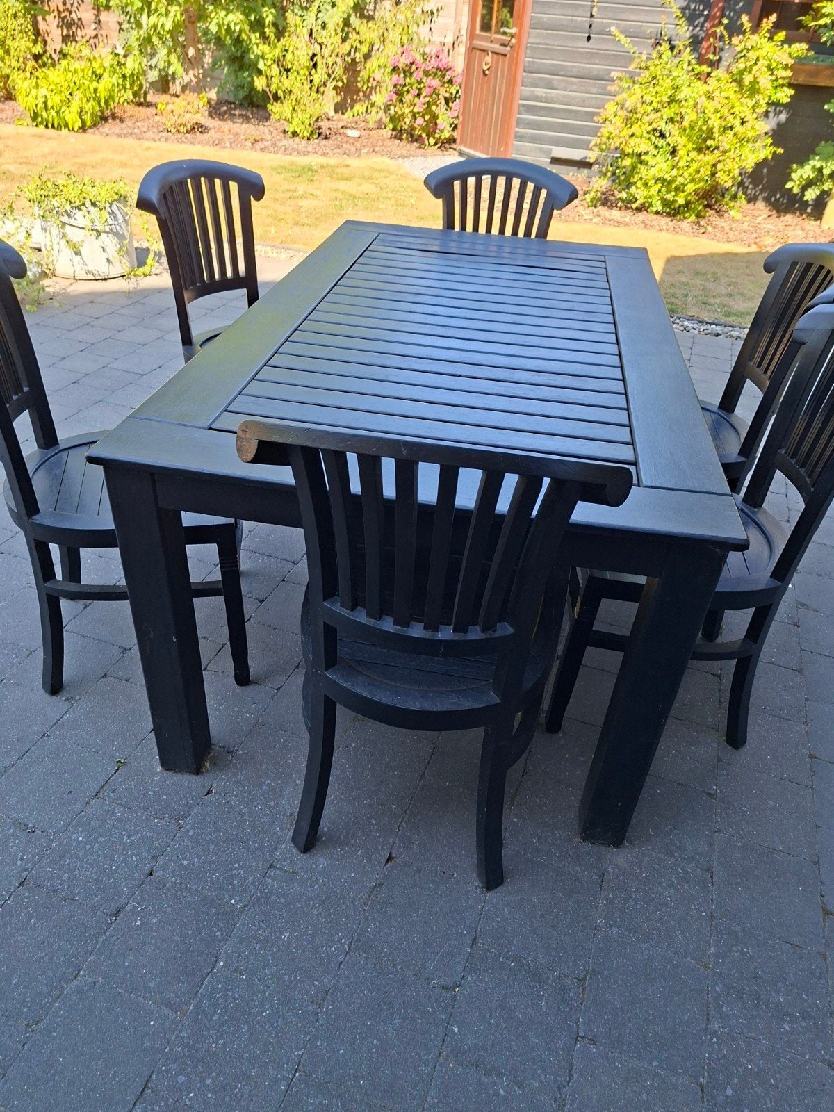 tuinset   taek, Ophalen, Zo goed als nieuw, Tuinset