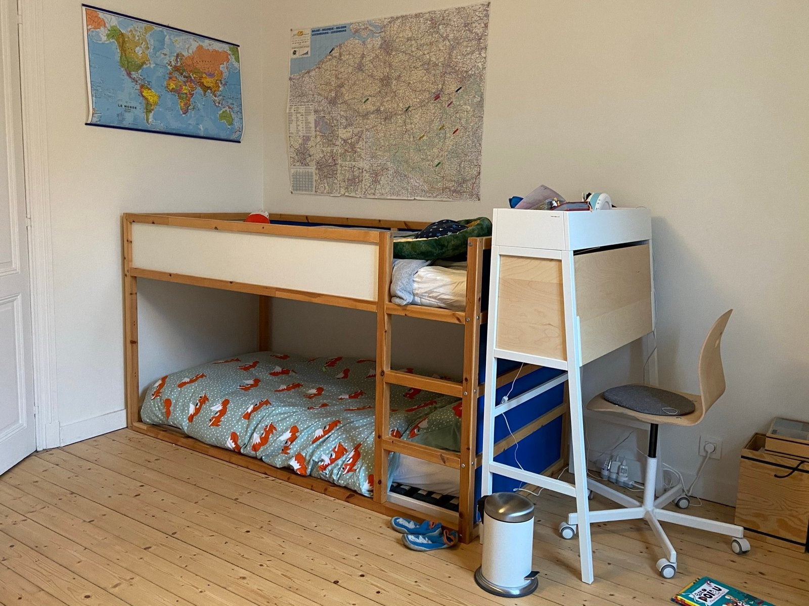 Lit IKEA Kura, Enlèvement, Lits superposés