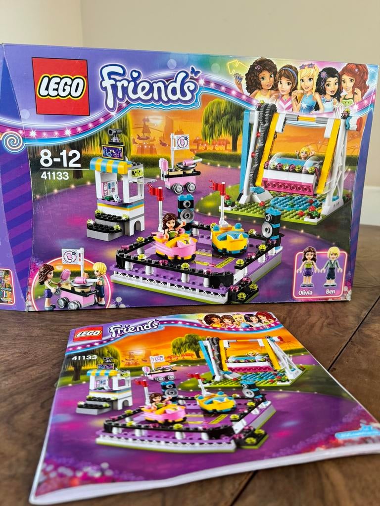 Lego Friends 41133 Pretpark Botsauto’s, perfect, volledig!, Kinderen en Baby's, Ophalen, Compleet, Lego, Friends