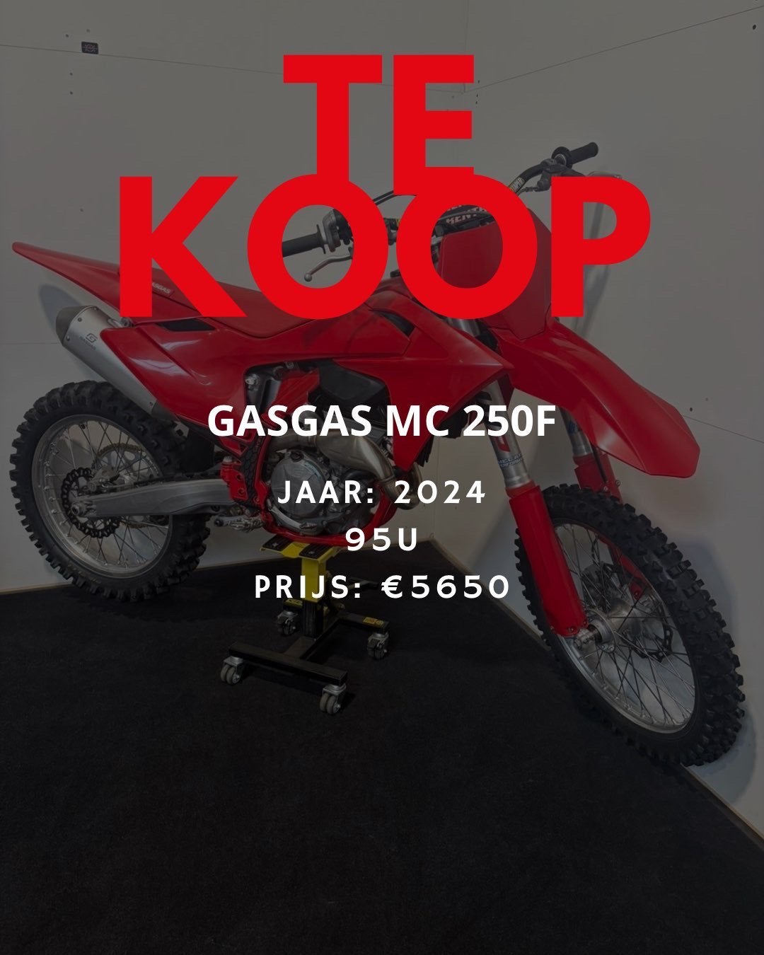 Gaz à gaz mc250f 2024, Motos, Pièces | Toutes-marques, Enlèvement