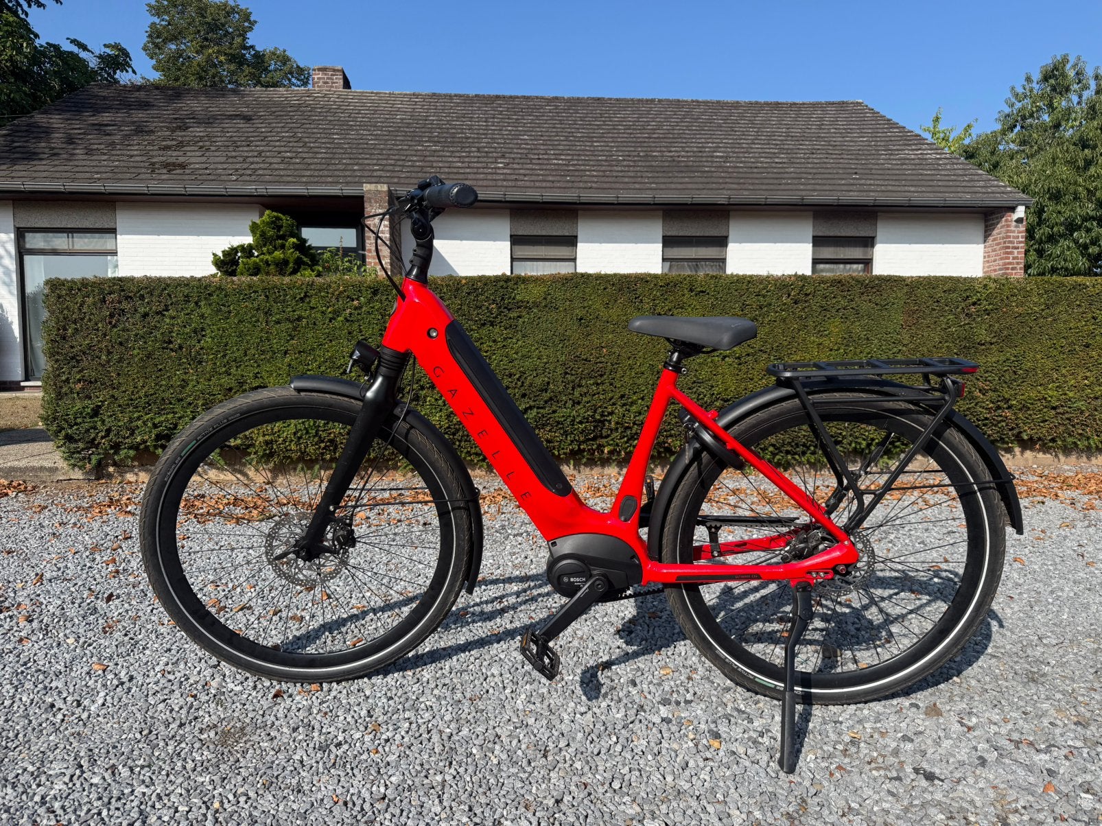 Gazelle Ultimate C8+ HMB 2025 | Maat 49 (Riem)(Factuur), 47 à 51 cm, Enlèvement ou Envoi, 50 km par batterie ou plus, Comme neuf