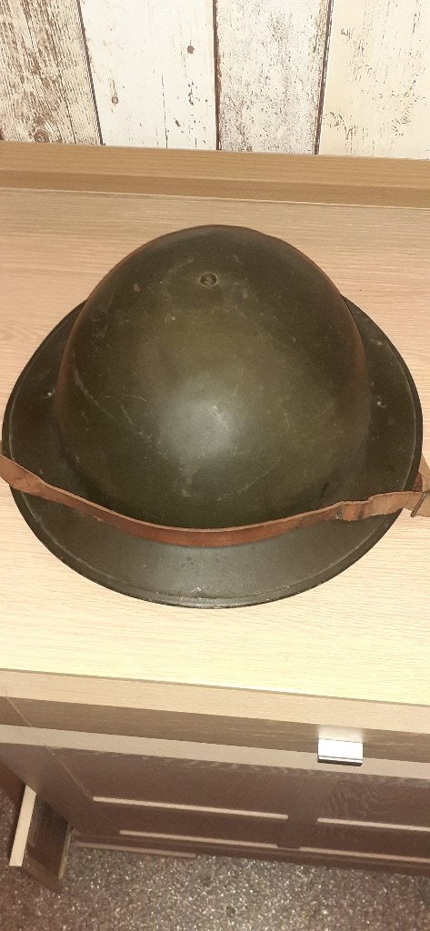 Brits/Griekse MKII helm, Verzenden, Landmacht, Helm of Baret