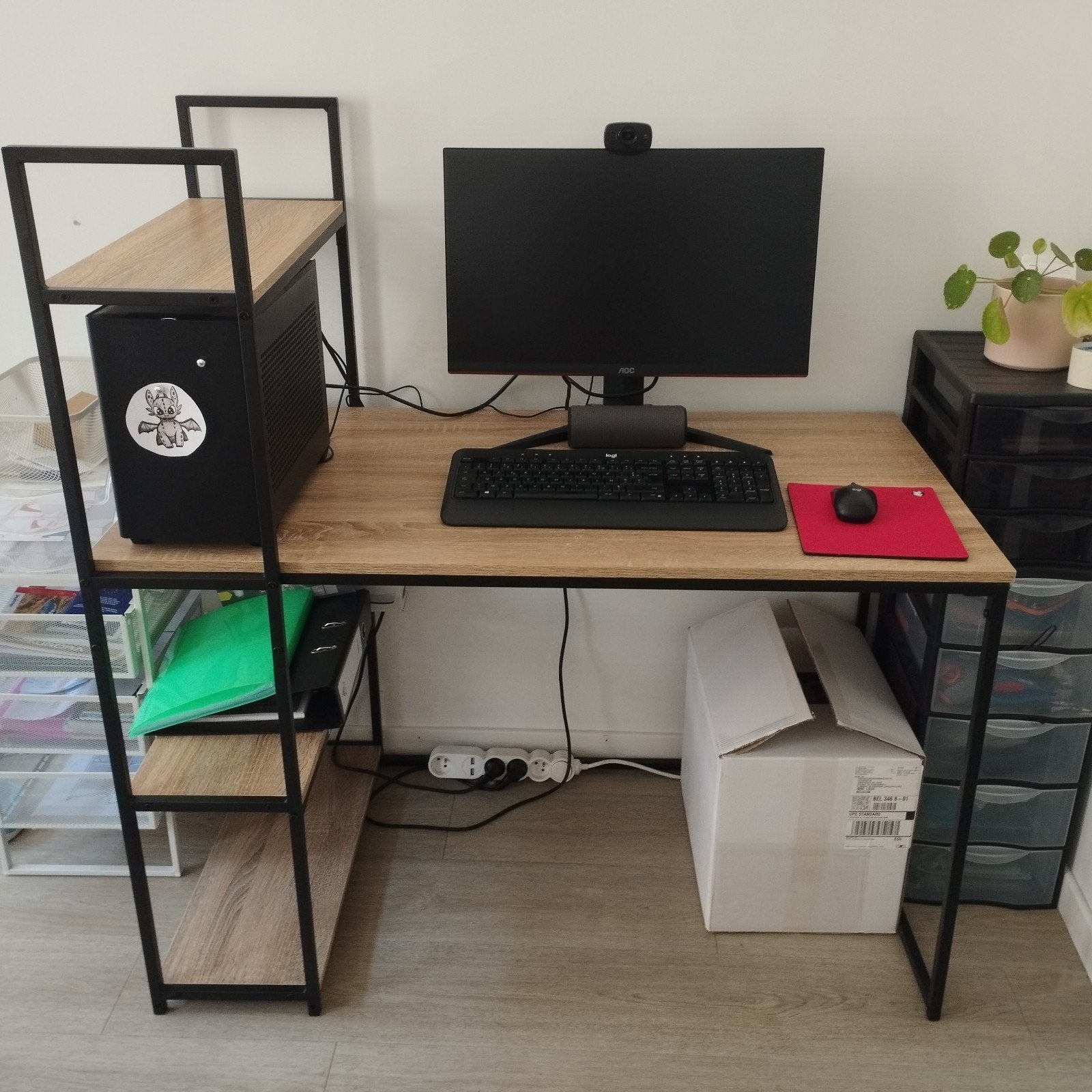 Bureau comme neuf design industriel, Industriel, Enlèvement