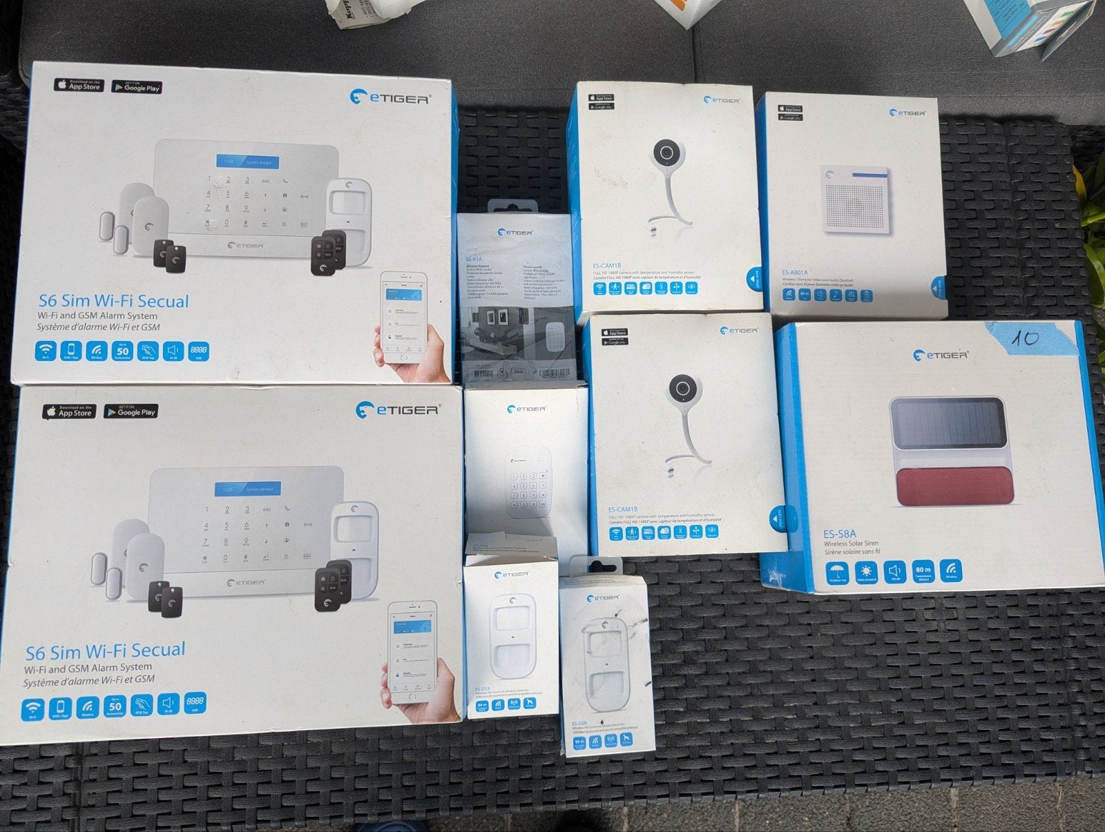 Alarm system eTiger S6,  Nieuw, Doe-het-zelf en Bouw, Alarmsystemen, Ophalen, Nieuw, Sirene, Overige soorten