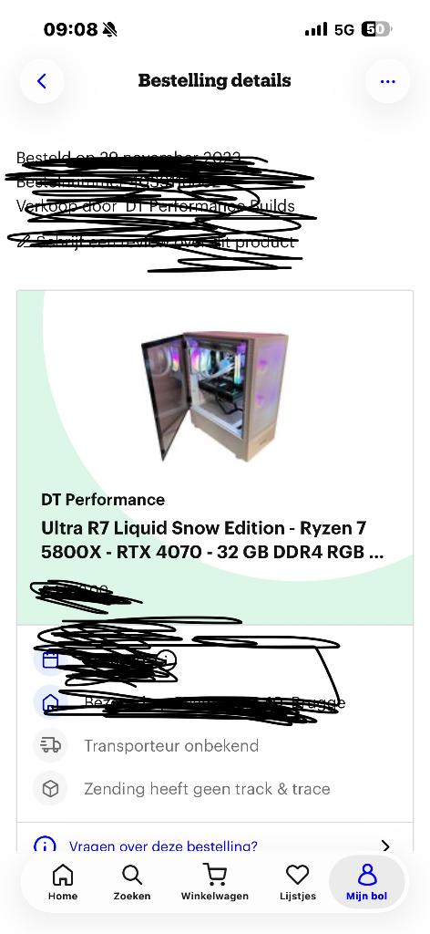 Gaming PC – RTX 4070 – Ryzen 7 5800X – 32GB RAM – 2TB SSD, Computers en Software, Desktop Pc's, 32 GB, Ophalen of Verzenden, Zo goed als nieuw