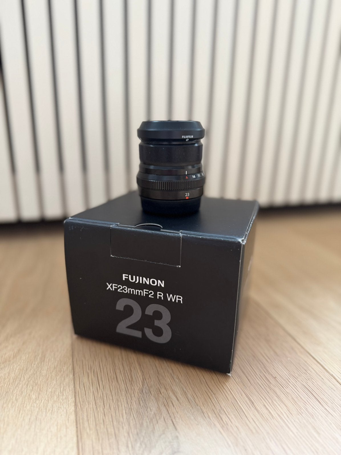 Fujufilm - Fujinon XF23mmF2 R WR - nieuwstaat, Neuf, Fujifilm, Monture Fujifilm X, Enlèvement