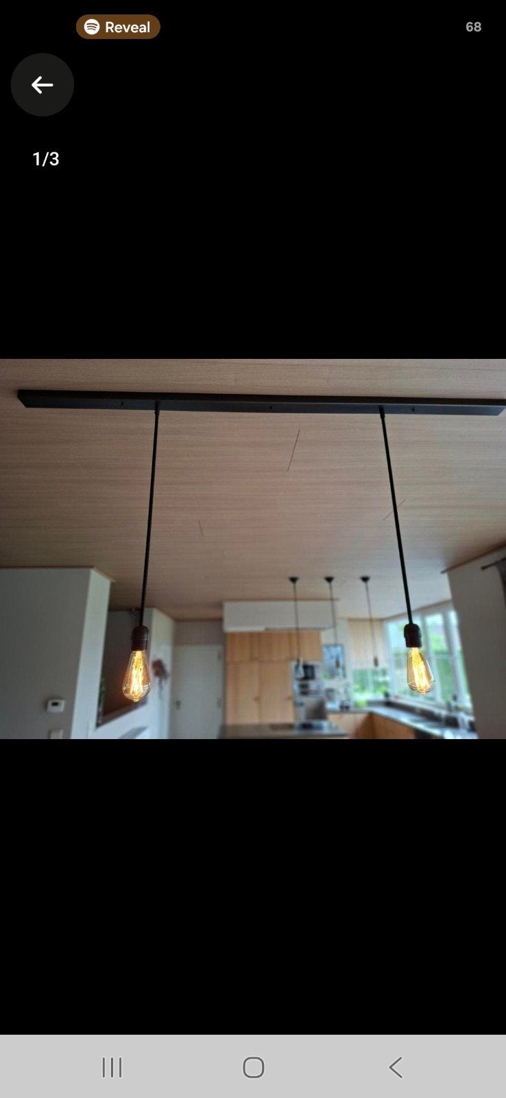 industriële designlamp, Ophalen, Zo goed als nieuw