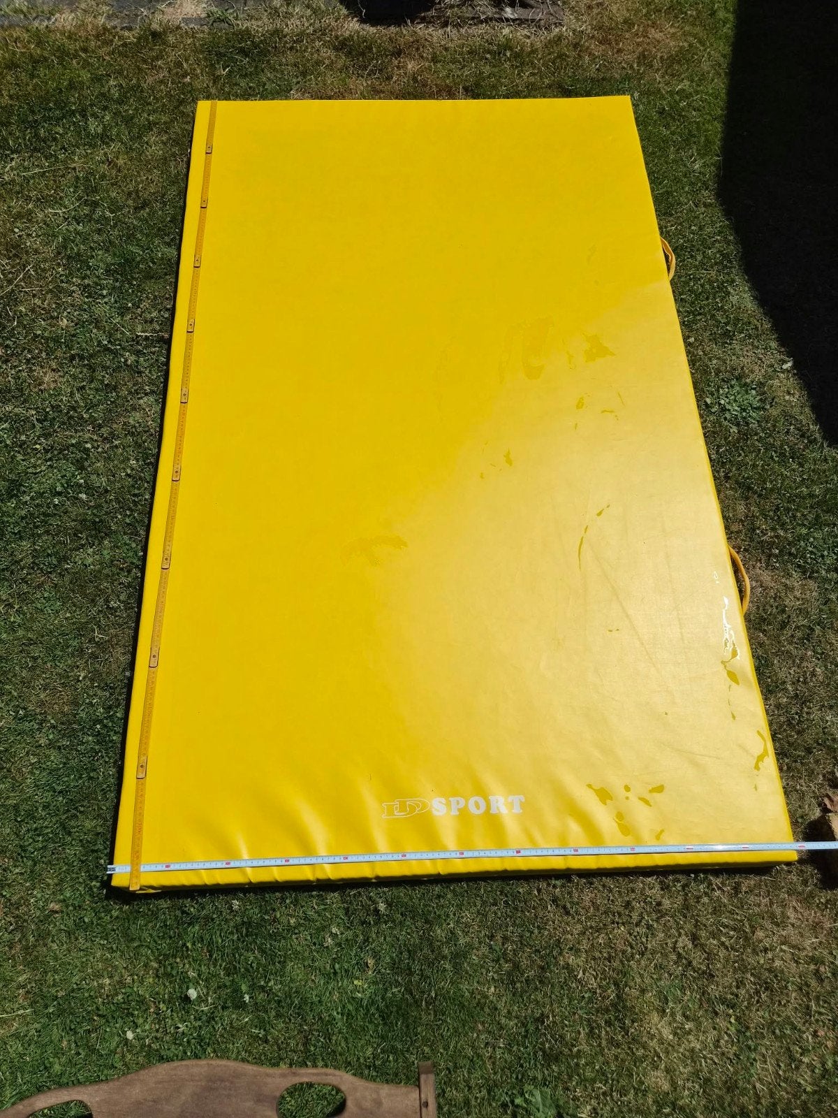 turnmat, Sport en Fitness, Ophalen, Zo goed als nieuw, Geel, Materiaal