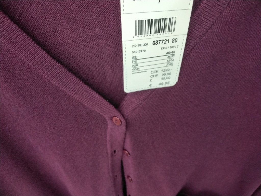 Nog Nieuwe gilet m 48, Neuf, Taille 46/48 (XL) ou plus grande, Enlèvement ou Envoi, Ulla Popken