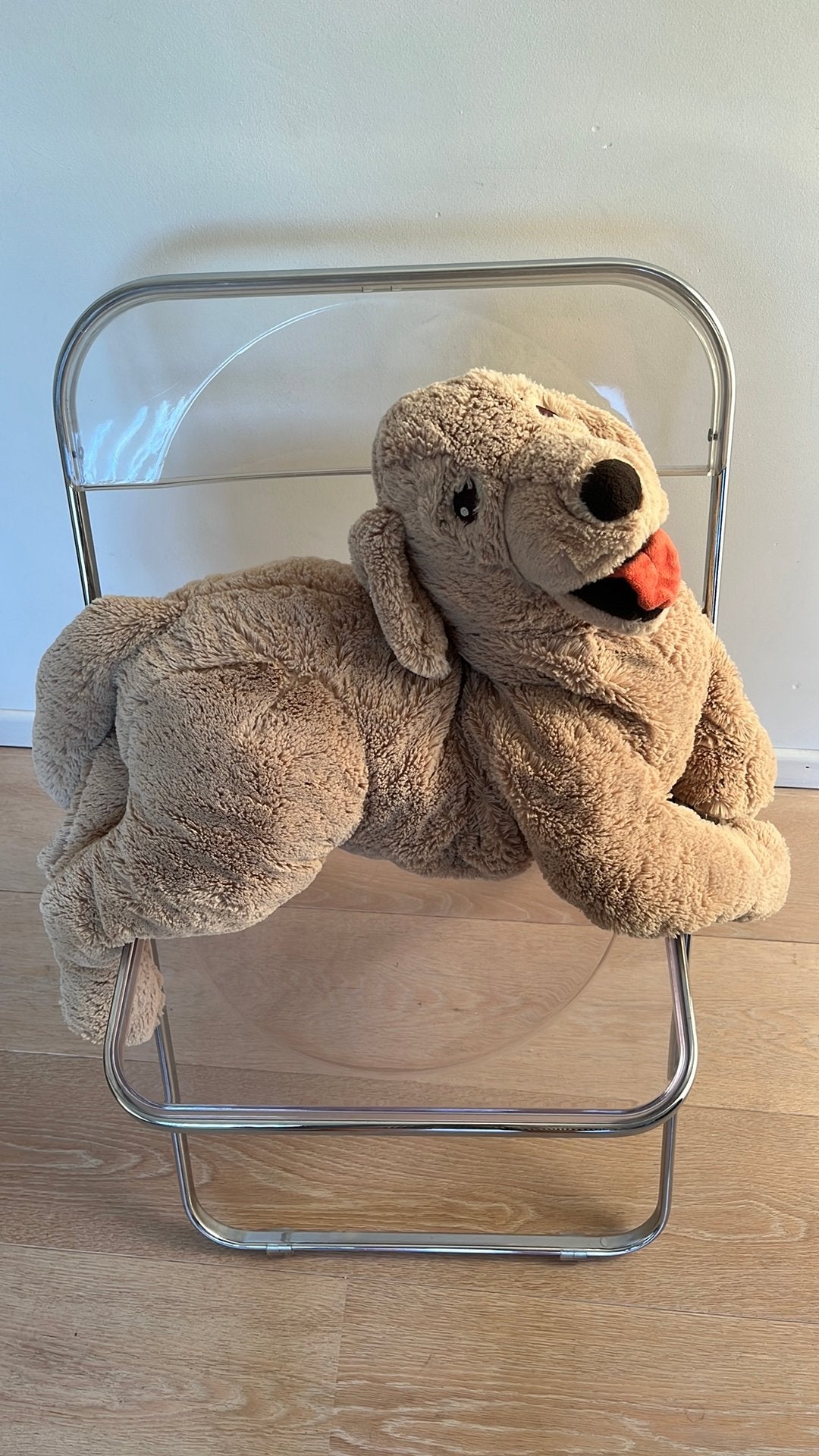 Gosig golden ikea hond knuffel, Kinderen en Baby's, Ophalen, Zo goed als nieuw, Hond, IKEA