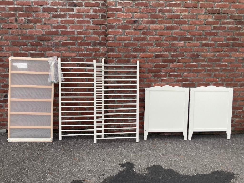 Hensvik (Ikea) Kinderbedje, Ophalen, Gebruikt, Minder dan 140 cm, Minder dan 70 cm