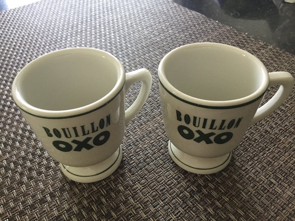 2 oude oxo tassen, Antiek en Kunst, Ophalen of Verzenden
