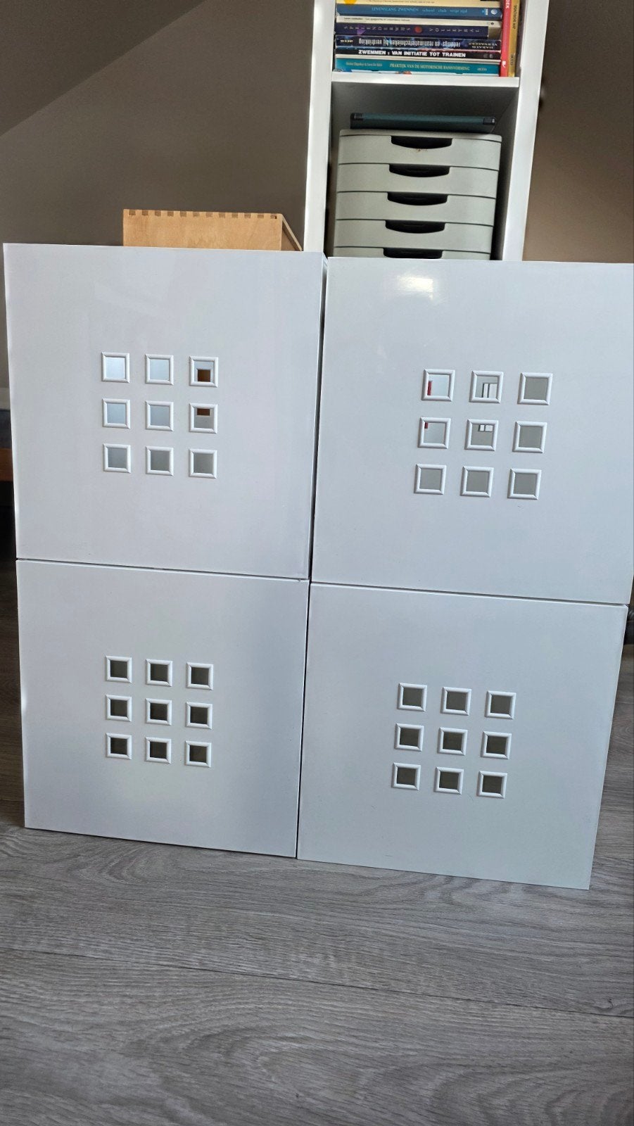 4x ikea lekman opbergdoos kallax kast, Huis en Inrichting, Ophalen