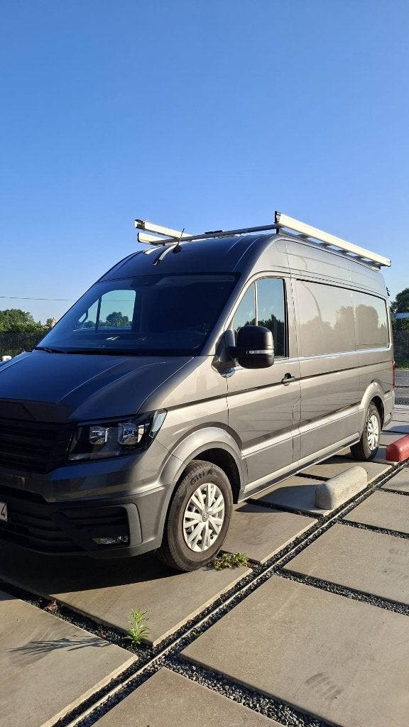 VW Crafter L3 H3 zo goed als nieuw, 3 places, Diesel, Particulier, Tissu