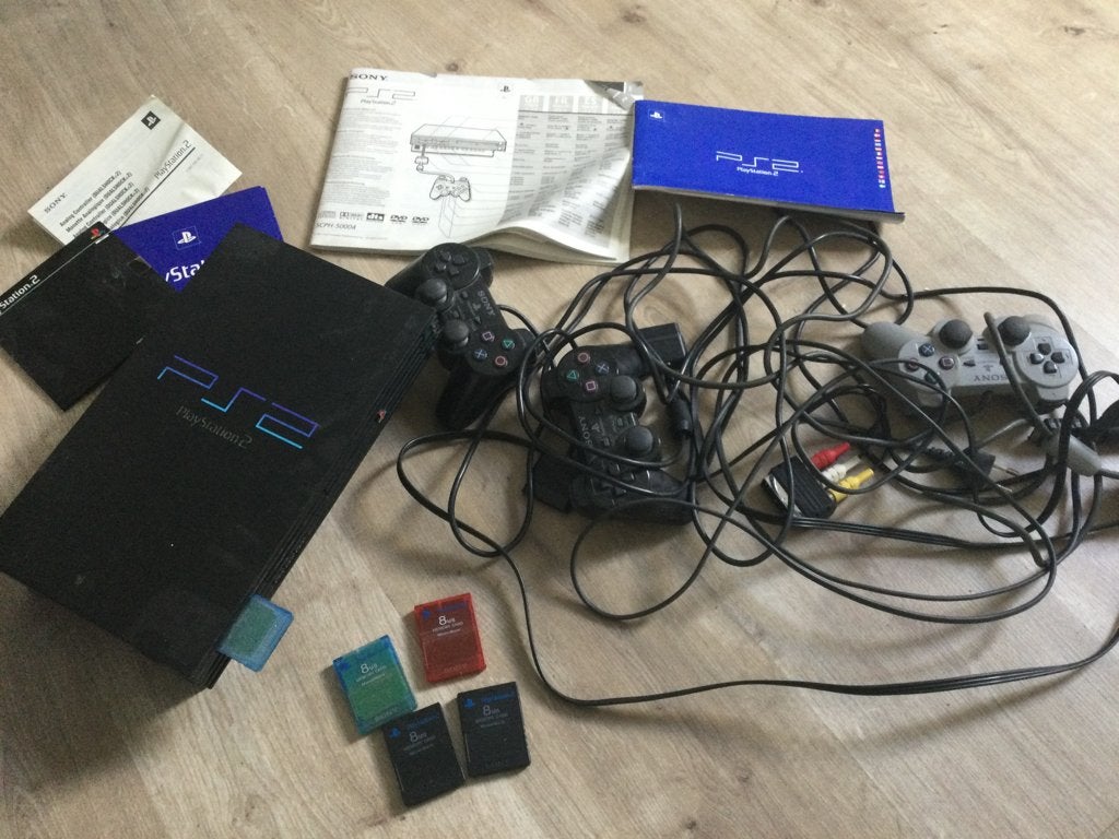 PlayStation 2 met spelletjes, Ophalen