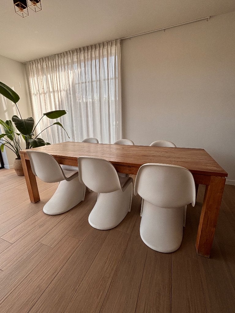 Vitra Verner Panton stoelen - 6 stuks, Maison & Meubles, Synthétique, Enlèvement, Blanc, Cinq, Six Chaises ou plus