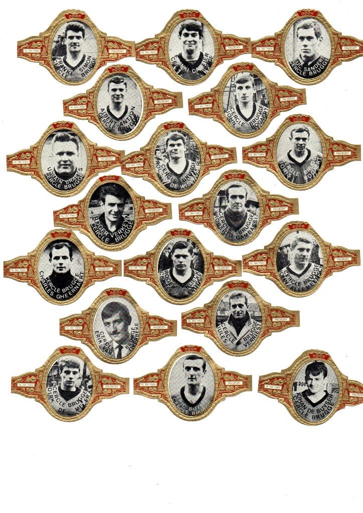 SIGARENBANDEN ODOR CERCLE BRUGGE, Ophalen of Verzenden, Nieuw, Sigarenbandjes