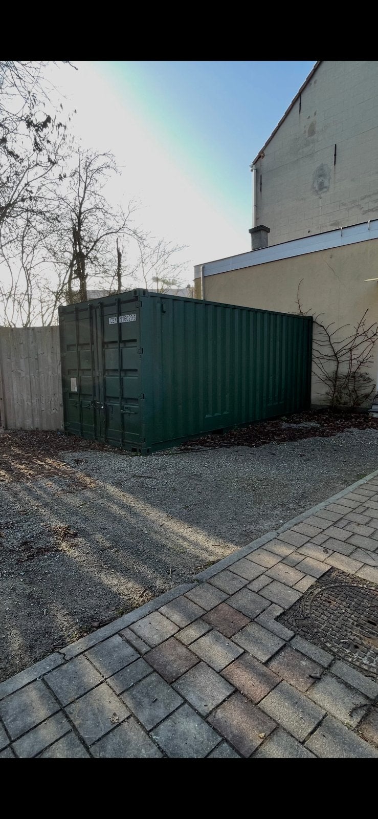 Container 20ft, Ophalen, Gebruikt