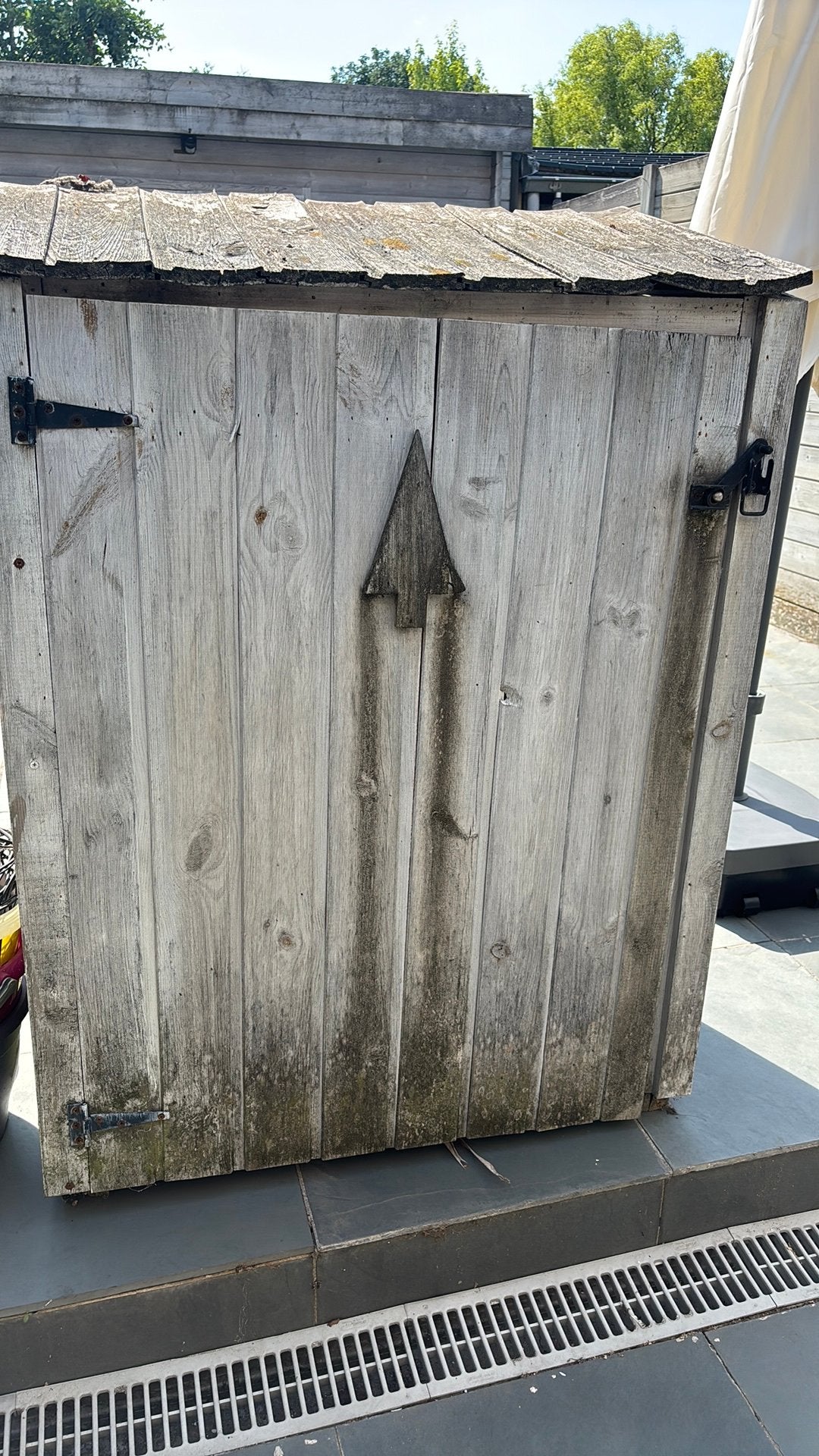 Kastje, Tuin en Terras, Bergingen en Tuinkasten, Ophalen, Gebruikt, Hout, Overige typen