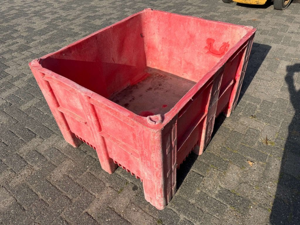 Kunststof palletbox 1200x1000x750 mm | slowfeeder | hooi, Niet ingevuld, Enlèvement ou Envoi, Niet ingevuld, Utilisé