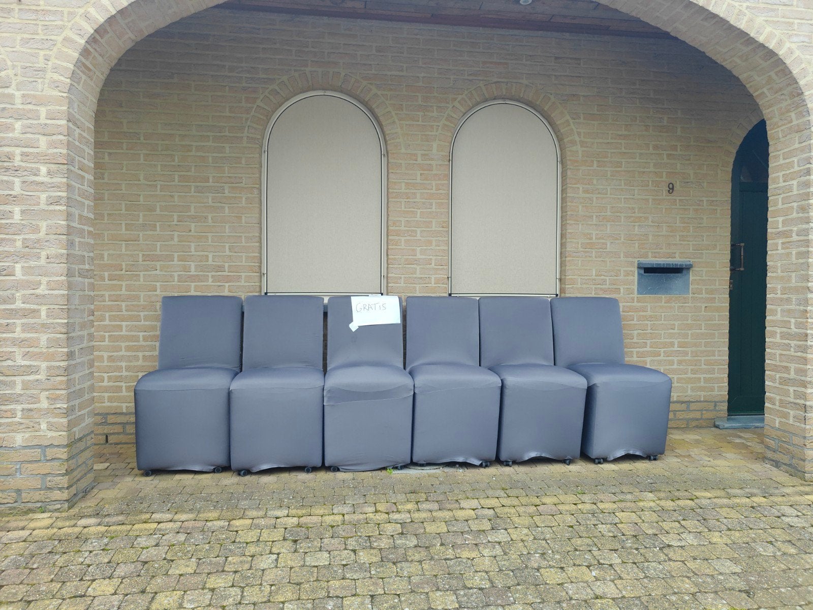 Gratis 6 eetstoelen ophalen tot morgenvroeg, Jardin & Terrasse, Verrières, Enlèvement