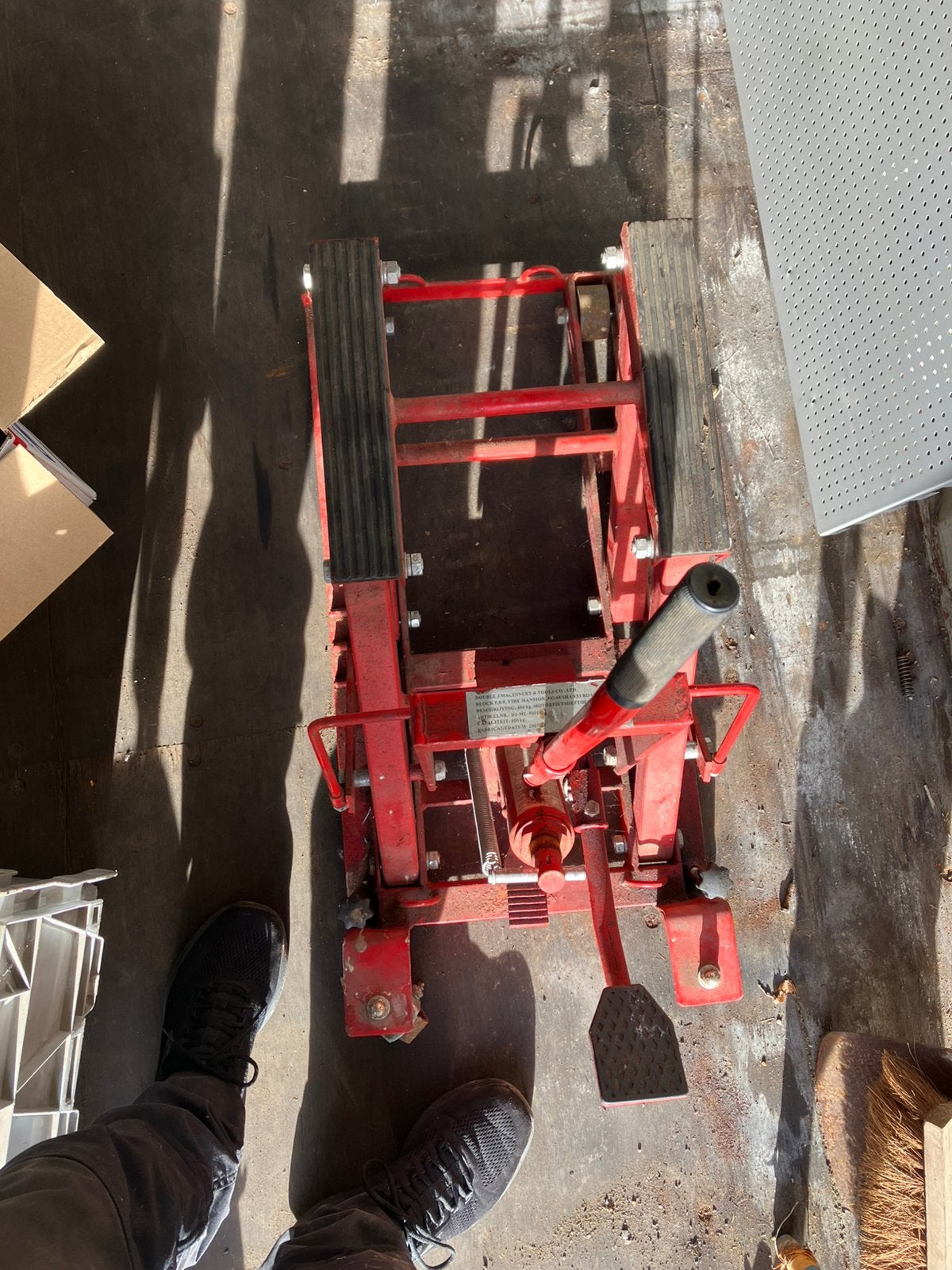 Motolift, Motoren, Ophalen