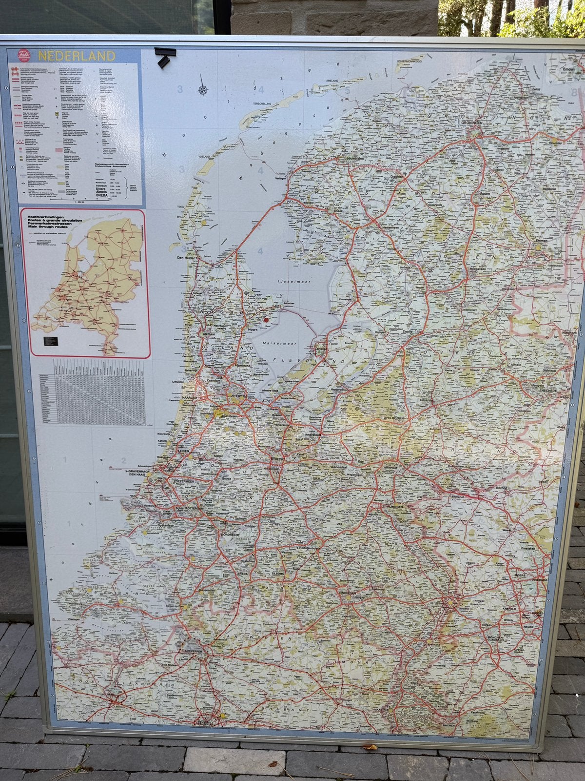 Landkaart Nederland Falk, Enlèvement ou Envoi, Comme neuf, Pays-Bas, Carte géographique