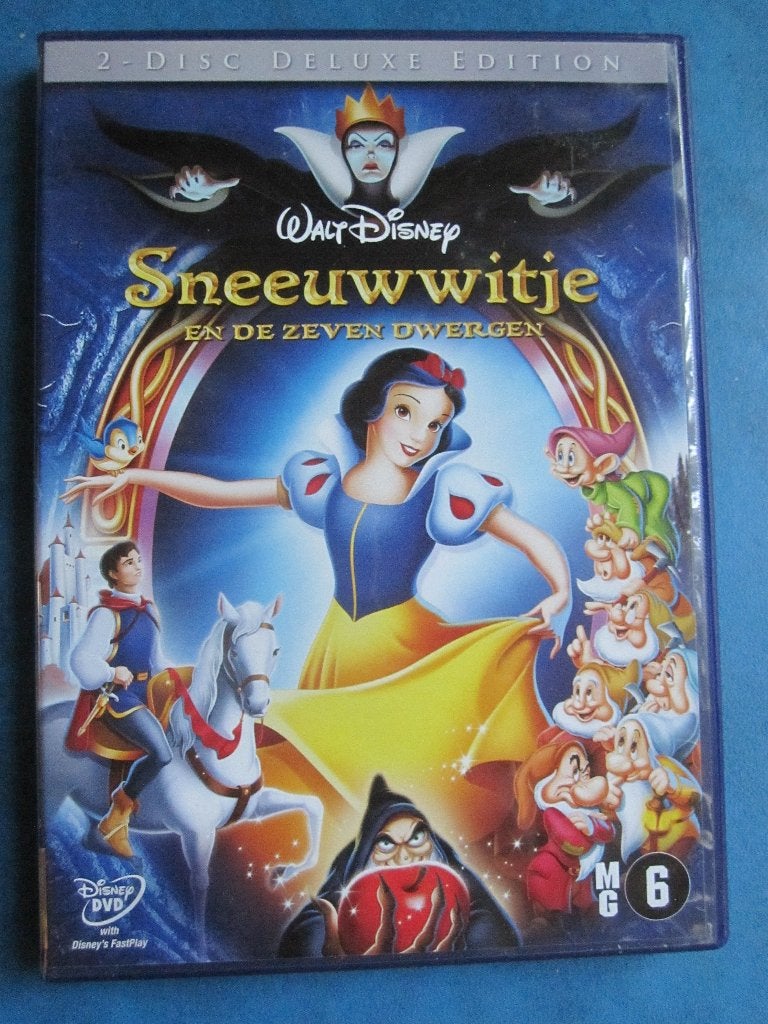 Blanche-Neige et les Sept Nains (1937) 2 disques (DISNEY), CD & DVD, À partir de 6 ans, Enlèvement ou Envoi, Dessin animé, Néerlandais