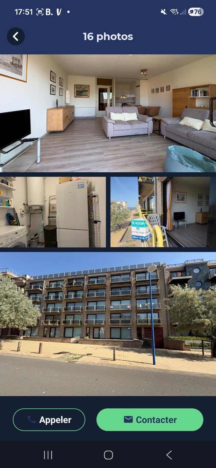 App te koop in koksijde