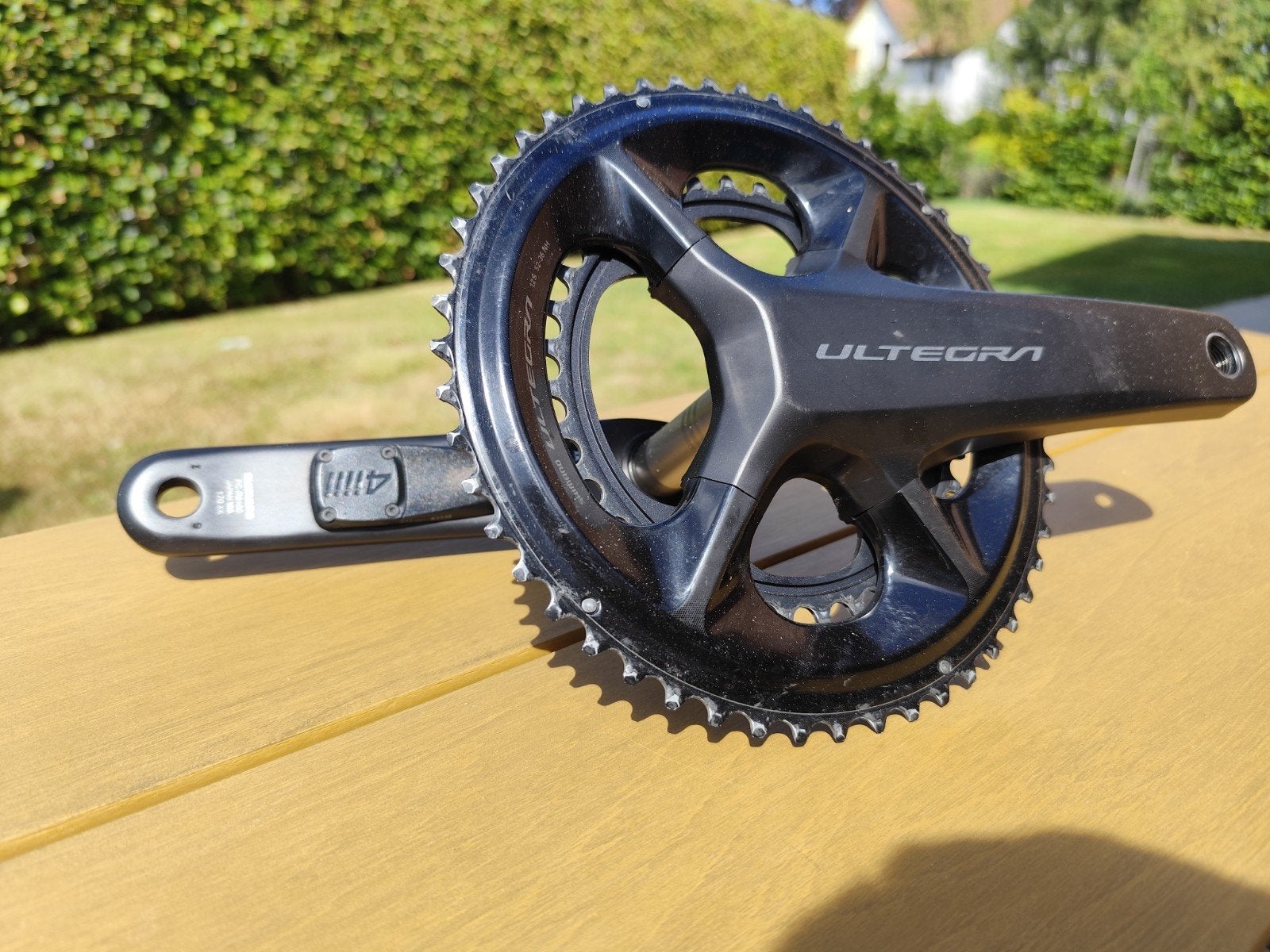 Shimano Ultegra R8100 170 mm + 4iiii Powermeter – 52/36, Fietsen en Brommers, Fietsonderdelen, Crankstel of Pedalen, Ophalen of Verzenden