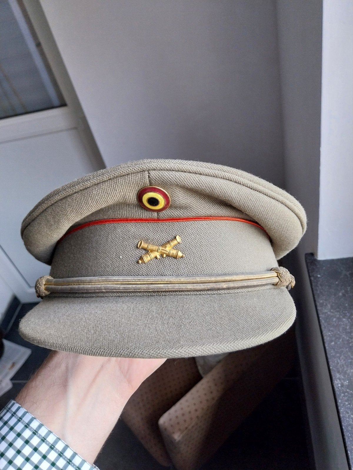 ABL kepie officier artillerie 1951, Verzamelen, Militaria | Algemeen, Ophalen of Verzenden