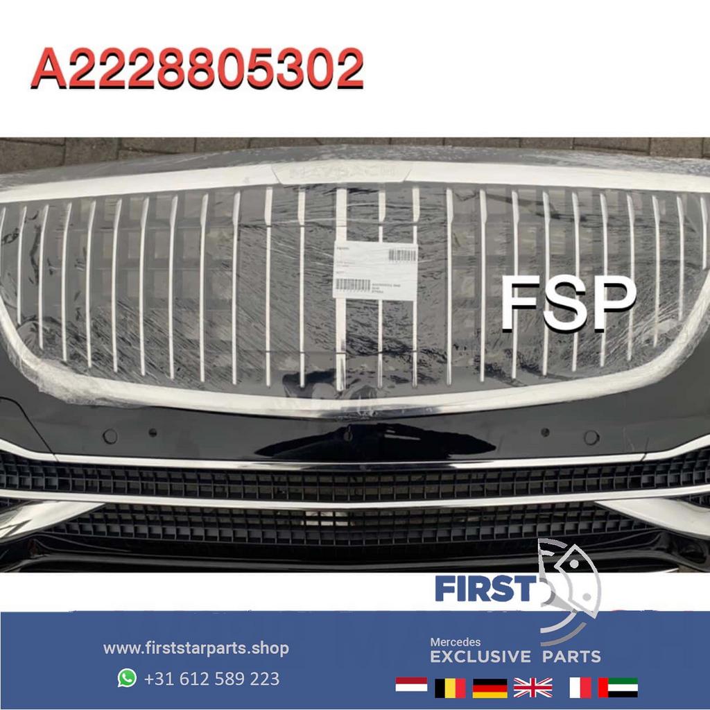 A2228805302 W222 Mercedes S Klasse 560 600 650 MAYBACH GRIL, Utilisé, -, -, Enlèvement ou Envoi
