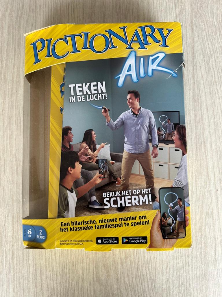 Pictionary air, Hobby en Vrije tijd, Ophalen of Verzenden, Zo goed als nieuw