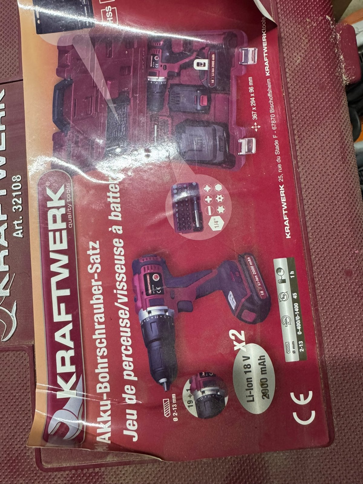 Visseuse 18v, Neuf