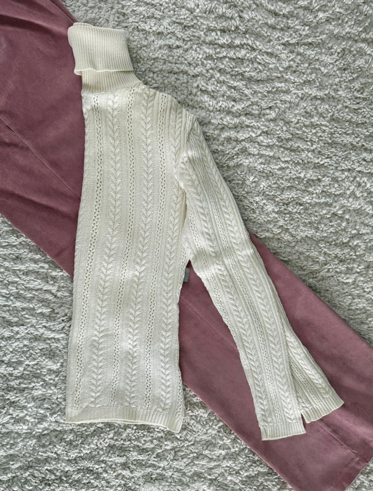 Rolkraag truitje Anti-Flirt, Enlèvement ou Envoi, Comme neuf, Taille 38/40 (M), Blanc